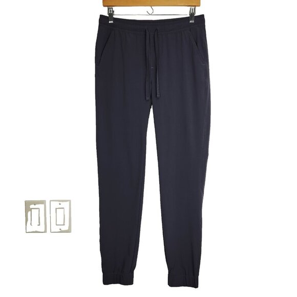 Tentree Microfiber Pull On Jogger Pant Womens S Dusty Plum Gray Comfort Stretch - Picture 1 of 9